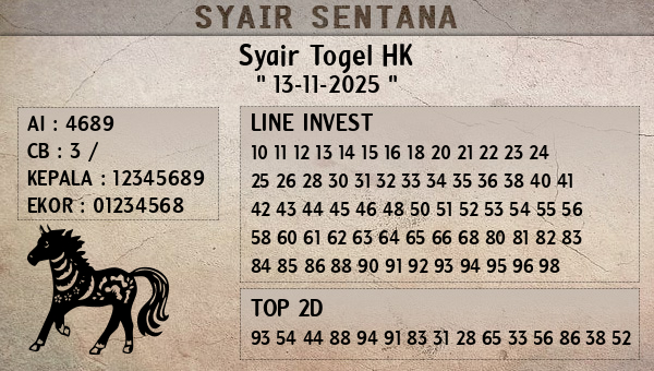  - Syair Togel HK