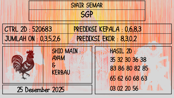SYAIR SEMAR - SGP