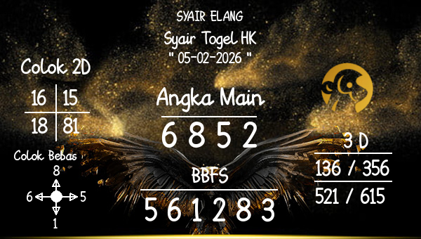 SYAIR ELANG - Syair Togel HK
